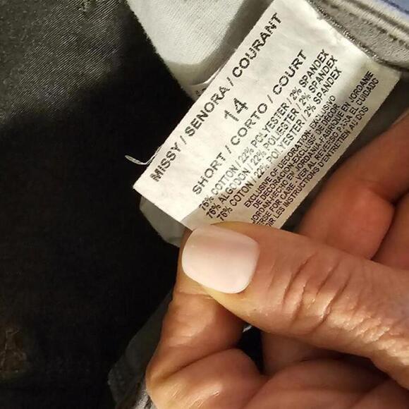 Gloria Vanderbilt Women's All-Around Slimming Effect Jeans - Size 14 - Gray - Picture 5 of 9